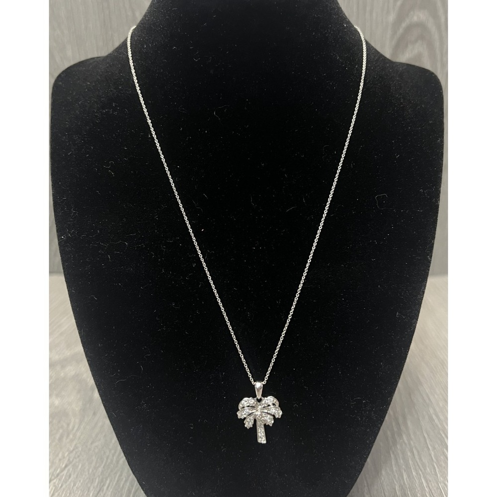 Robert Seemann RSE Sterling Silver 925 Palm Tree Pendant Necklace‎ Italy